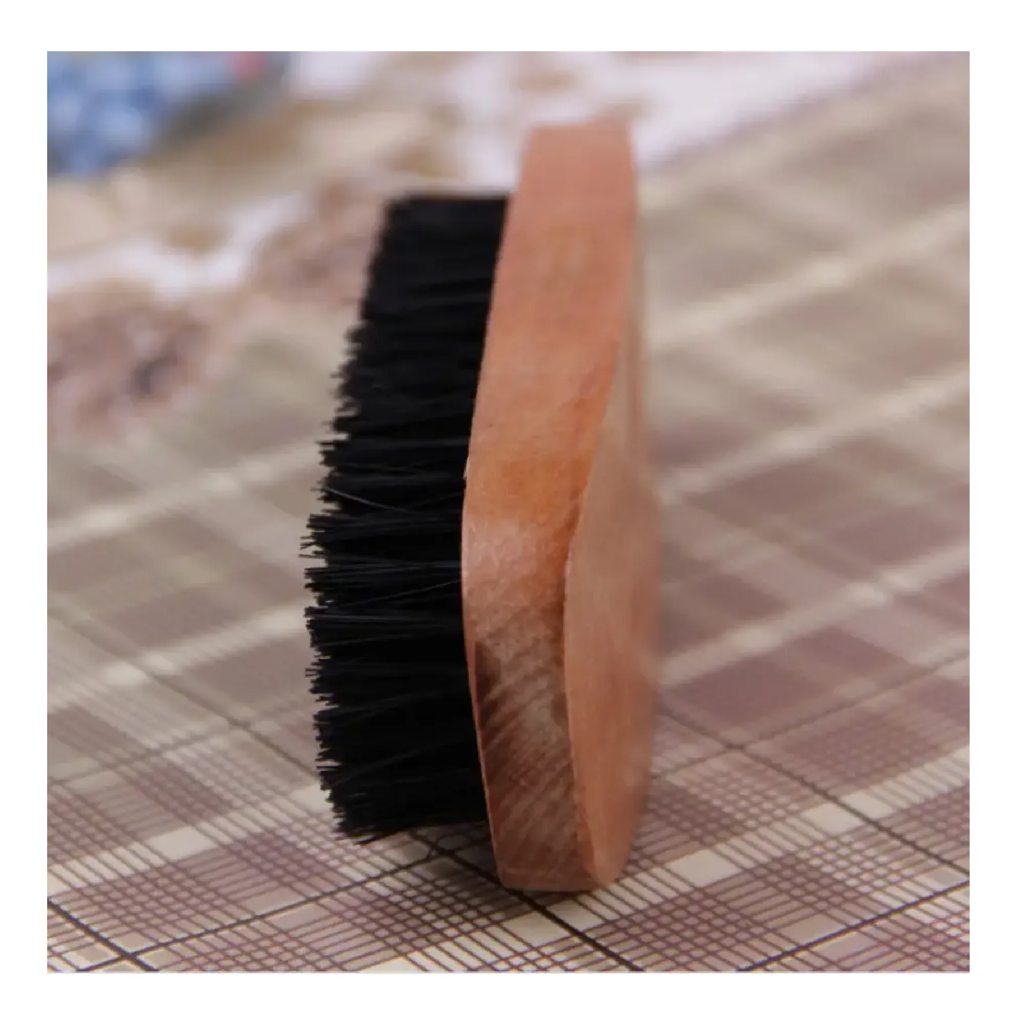 1pc Shoe Brush Professional Boot Shoe Shine And Buff Brush