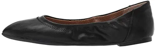 Amazon Essentials Women's Belice Ballet Flat, Black, 8.5 B US