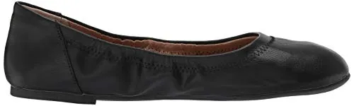 Amazon Essentials Women's Belice Ballet Flat, Black, 8.5 B US