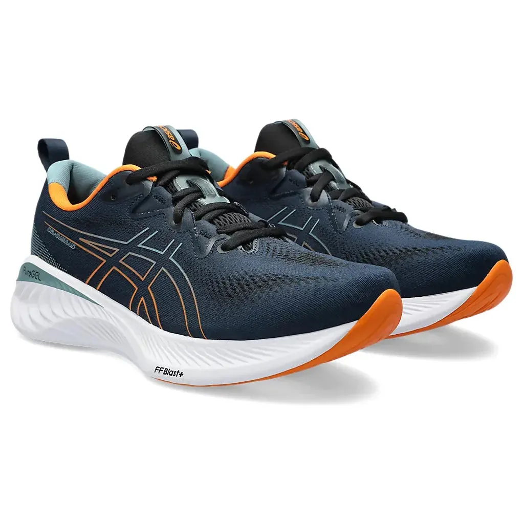 Asics Gel-Cumulus 25 Wide (2E) Men's French Blue/Bright Orange