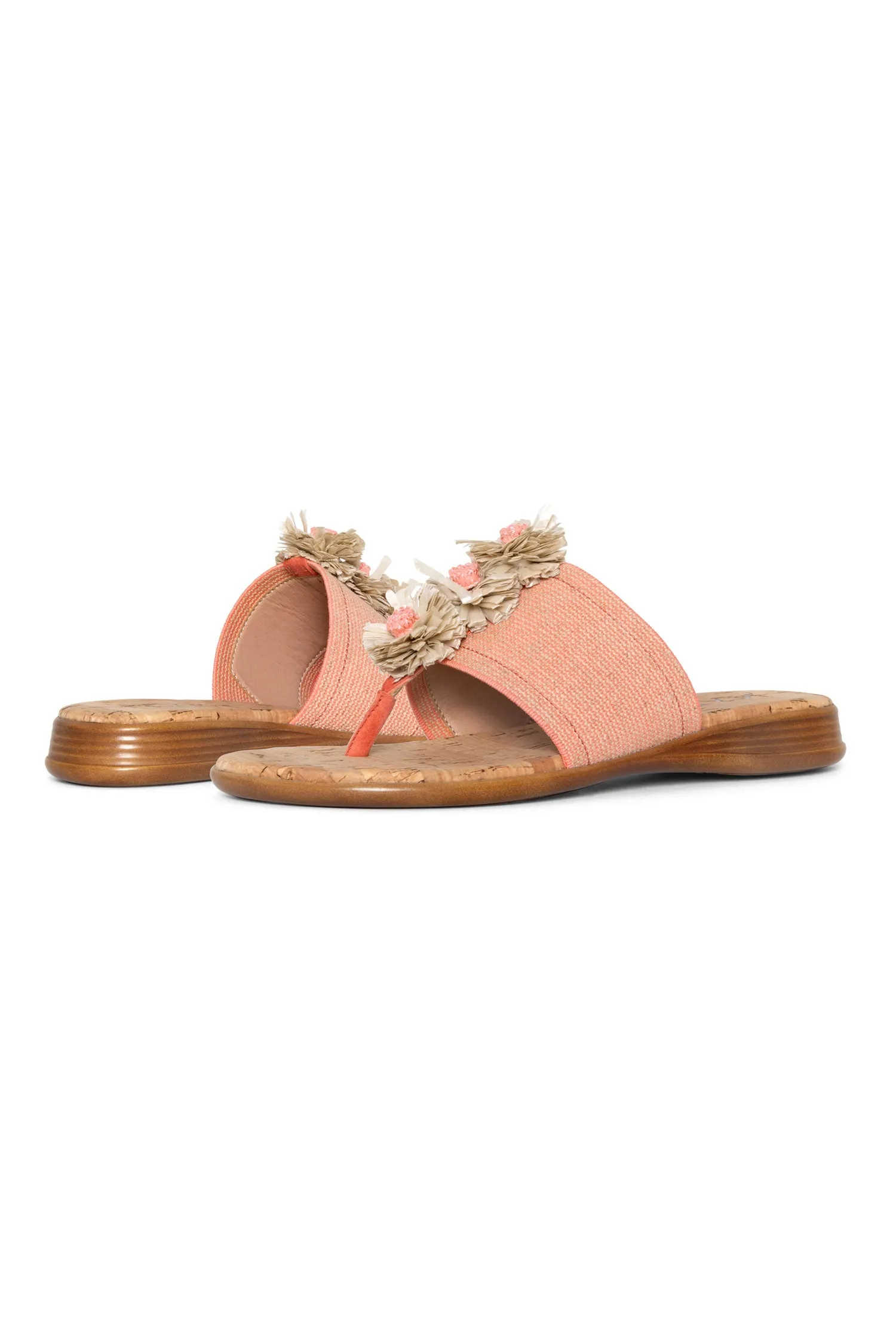 Asira Sandals - Coral