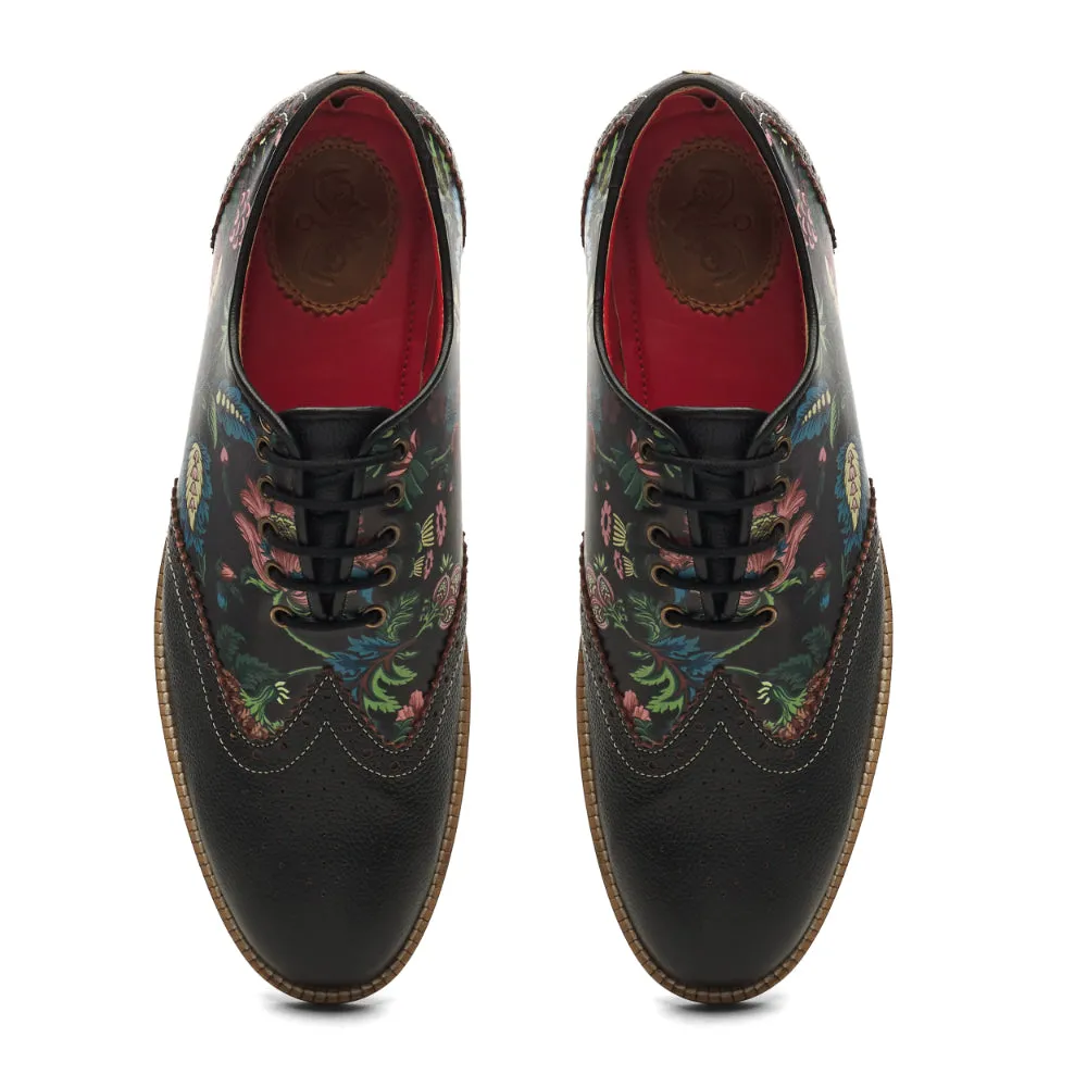 Bageecha Brogues Men – Coal