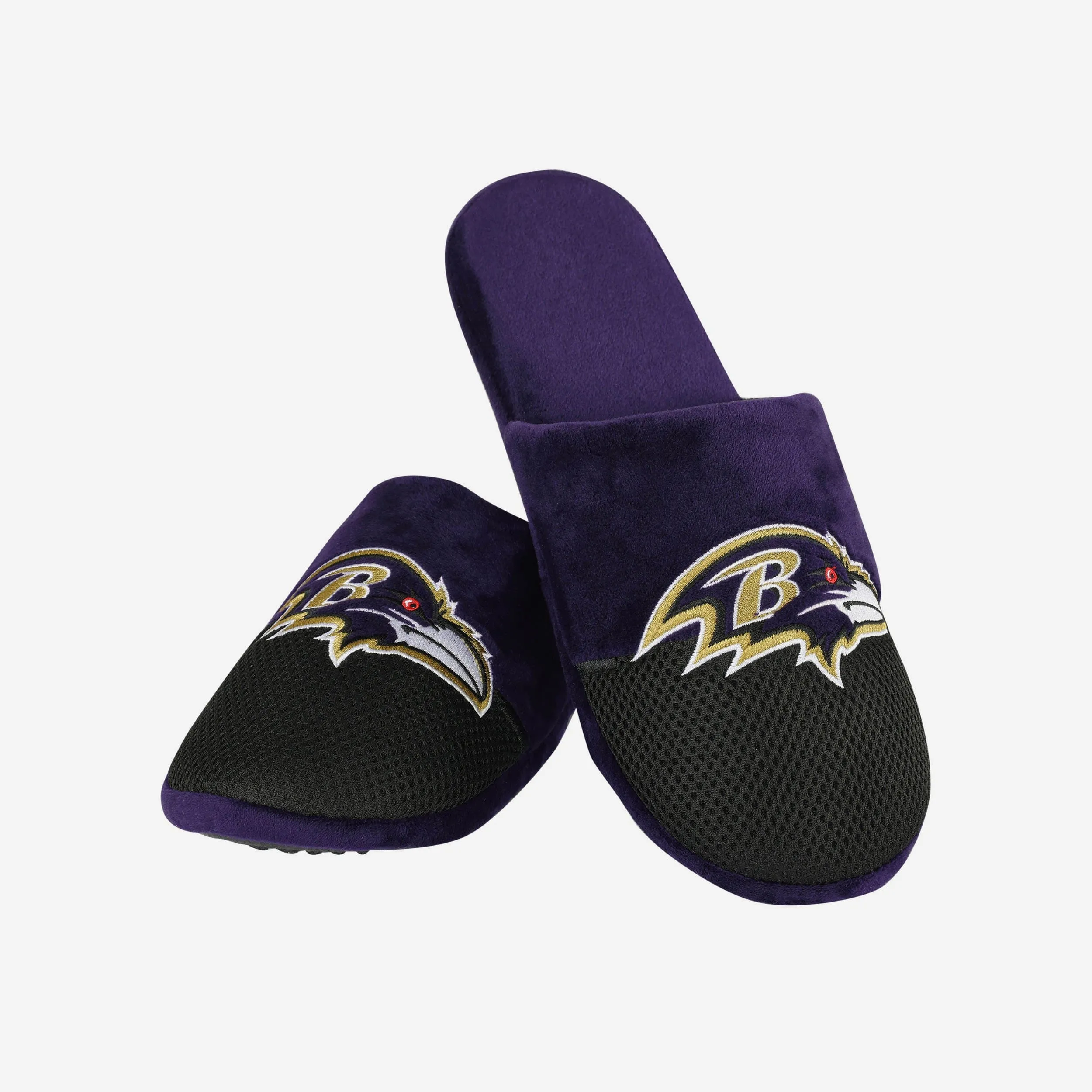 Baltimore Ravens Team Logo Staycation Slipper