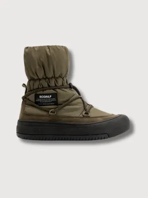 Bering Deep Khaki Woman Boots | Ecoalf