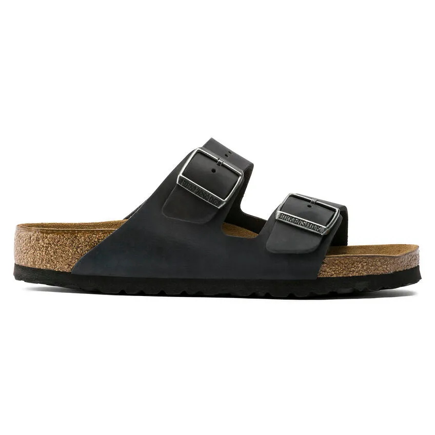 Birkenstock Arizona Oiled Leather Soft Footbed Sandal