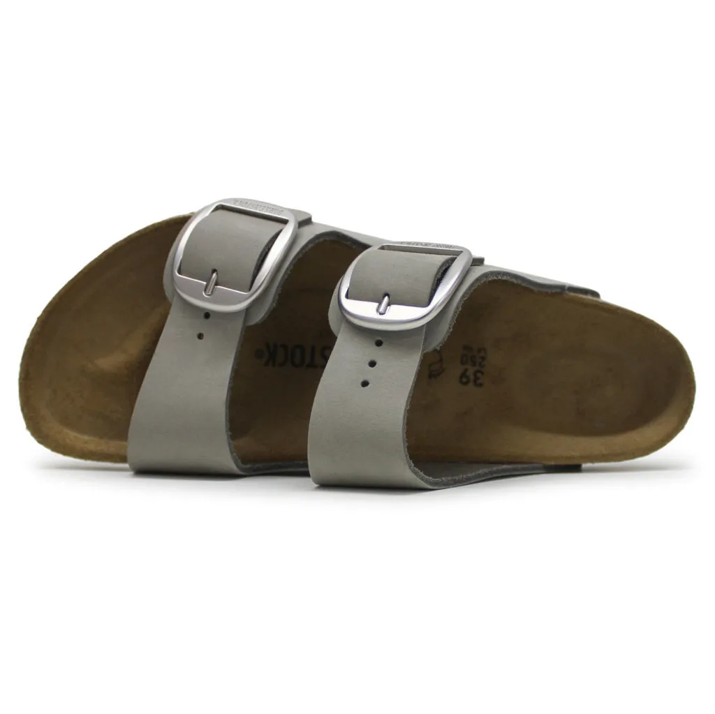 Birkenstock Unisex Sandals Arizona Big Buckle Buckle Slides Nubuck Leather - UK 5.5