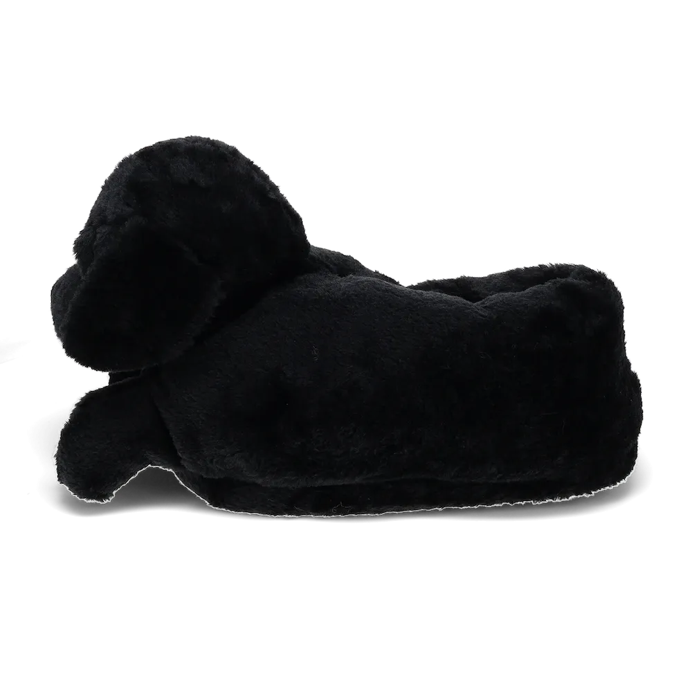 Black Lab Slippers