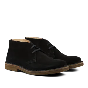 Black Suede Greenflex Desert Boots