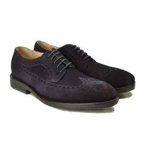 Blue Suede Brogues