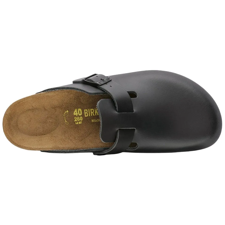 Boston Leather Unisex Clogs Sandals