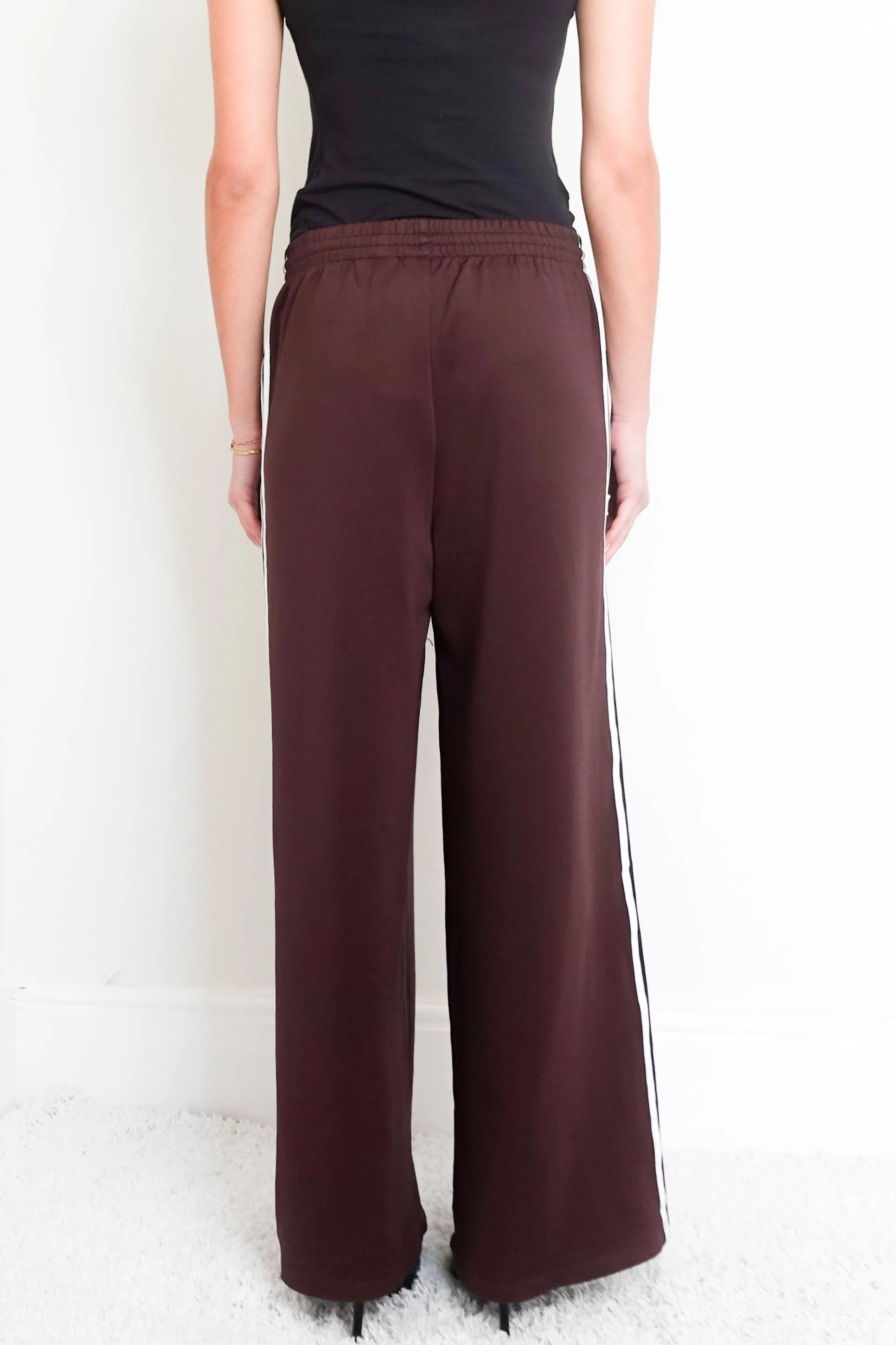 Brown track pants RRP £70