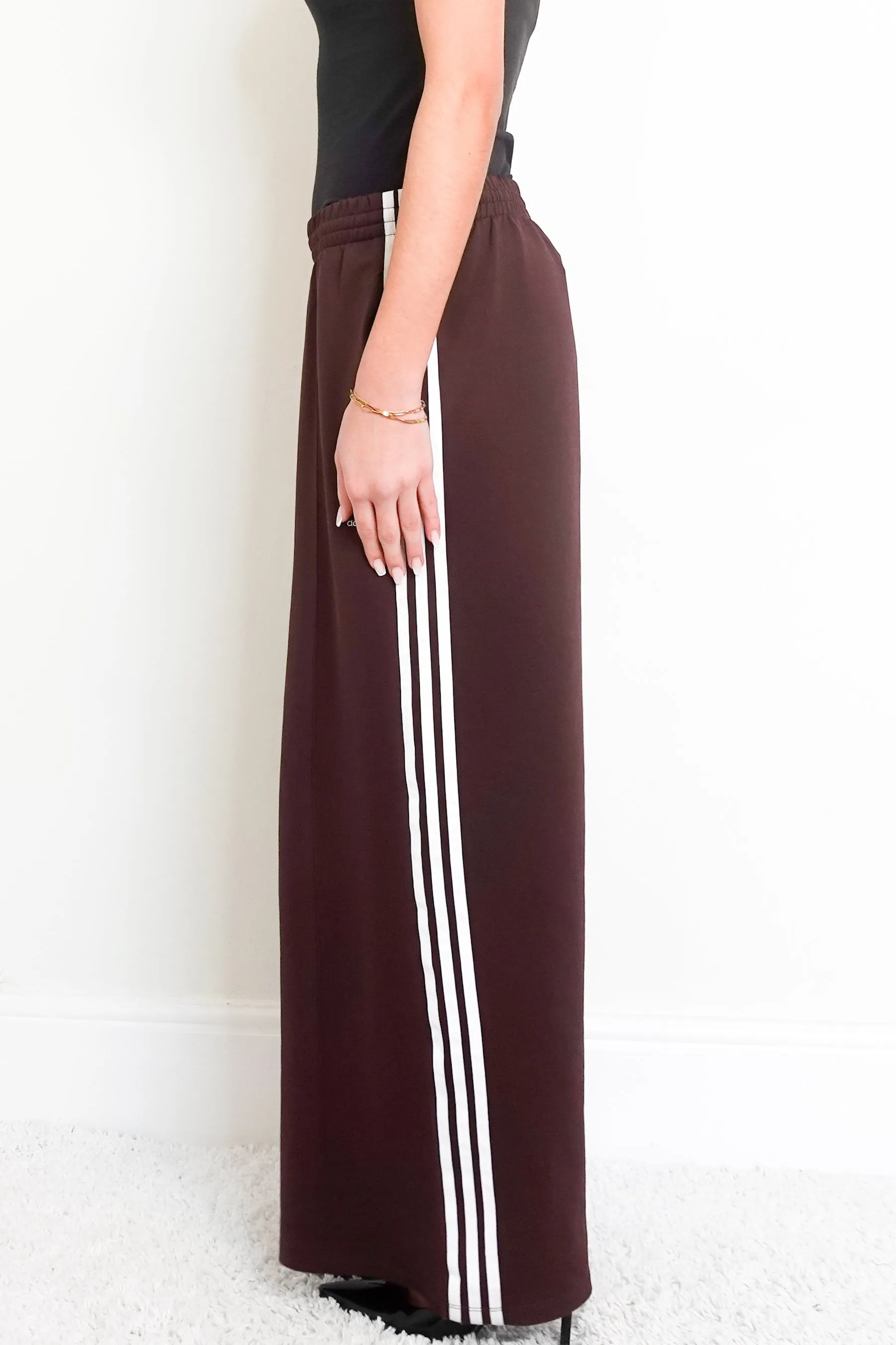 Brown track pants RRP £70