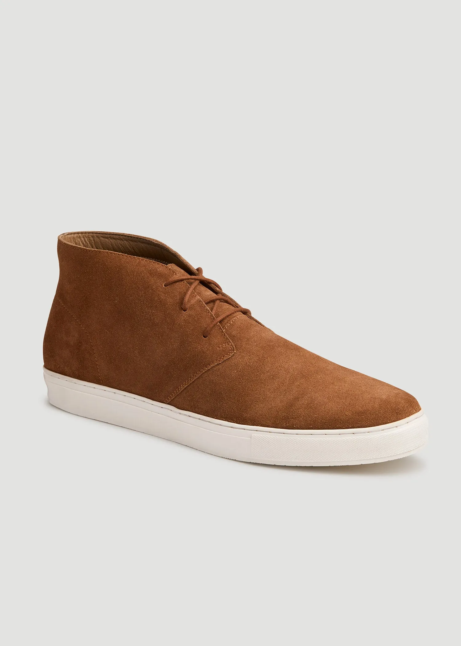 Chukka Sneaker Boots for Tall Men in Tan