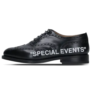 Church's x Off-White Burwood Flat Brogues "Special Events"