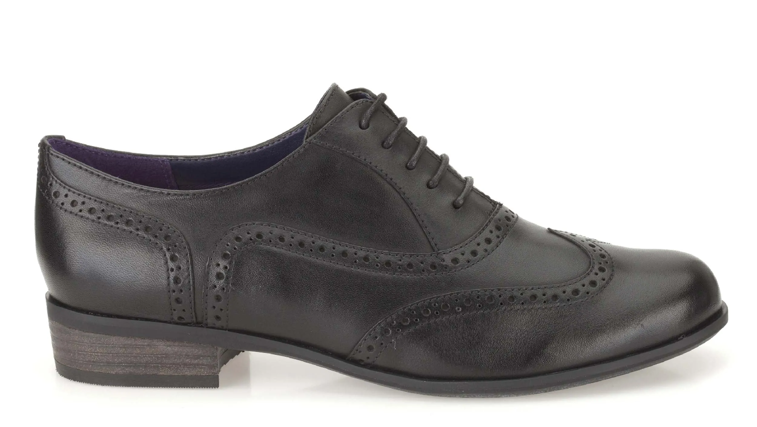 Clarks Hamble Oak Womens Brogue Detail Lace Up Shoe