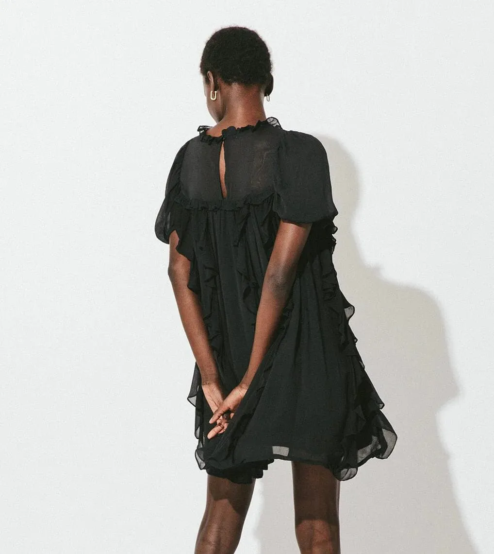 Cleobella Wallis Mini Dress in Black