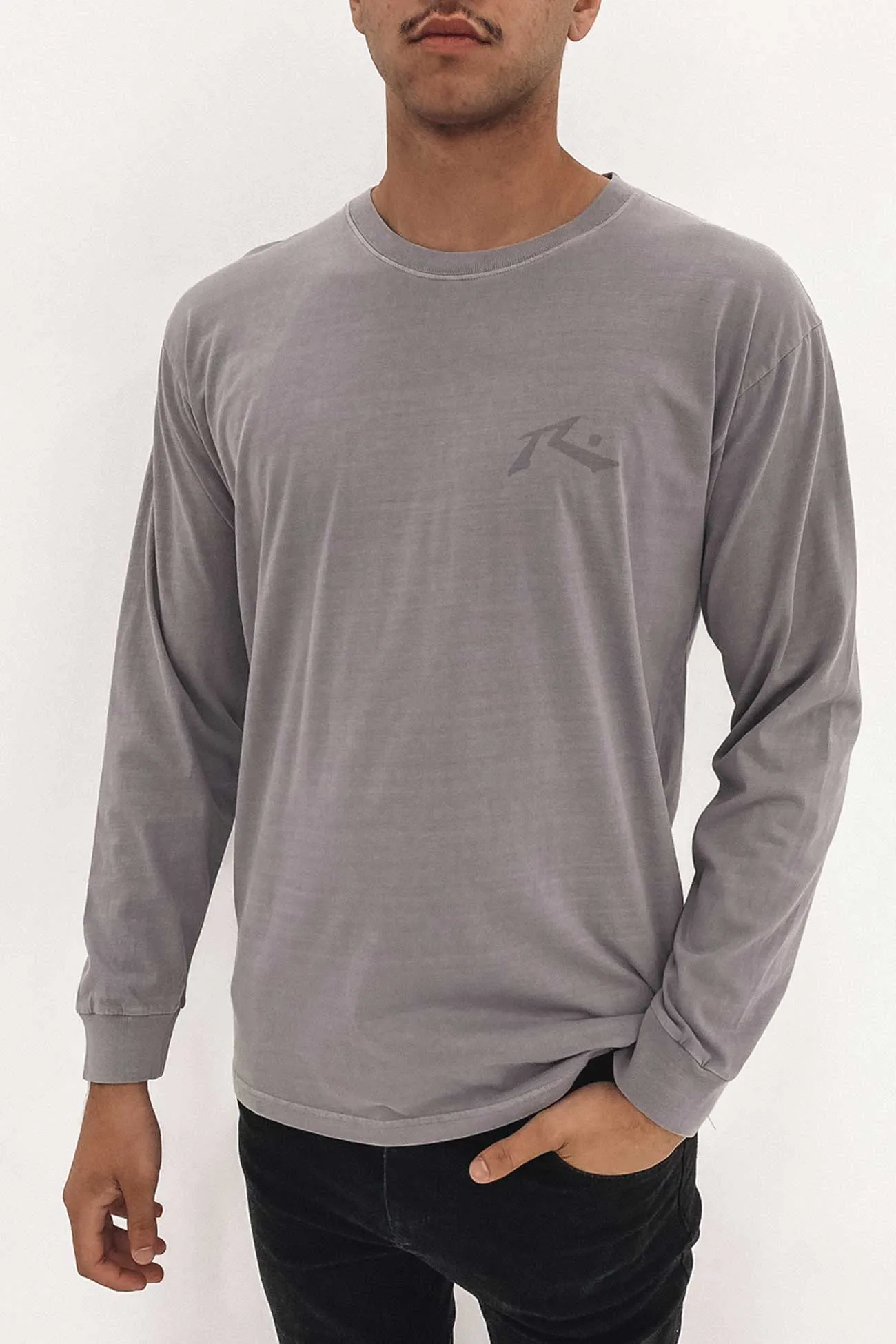 Comp Wash Long Sleeve Tee Gull