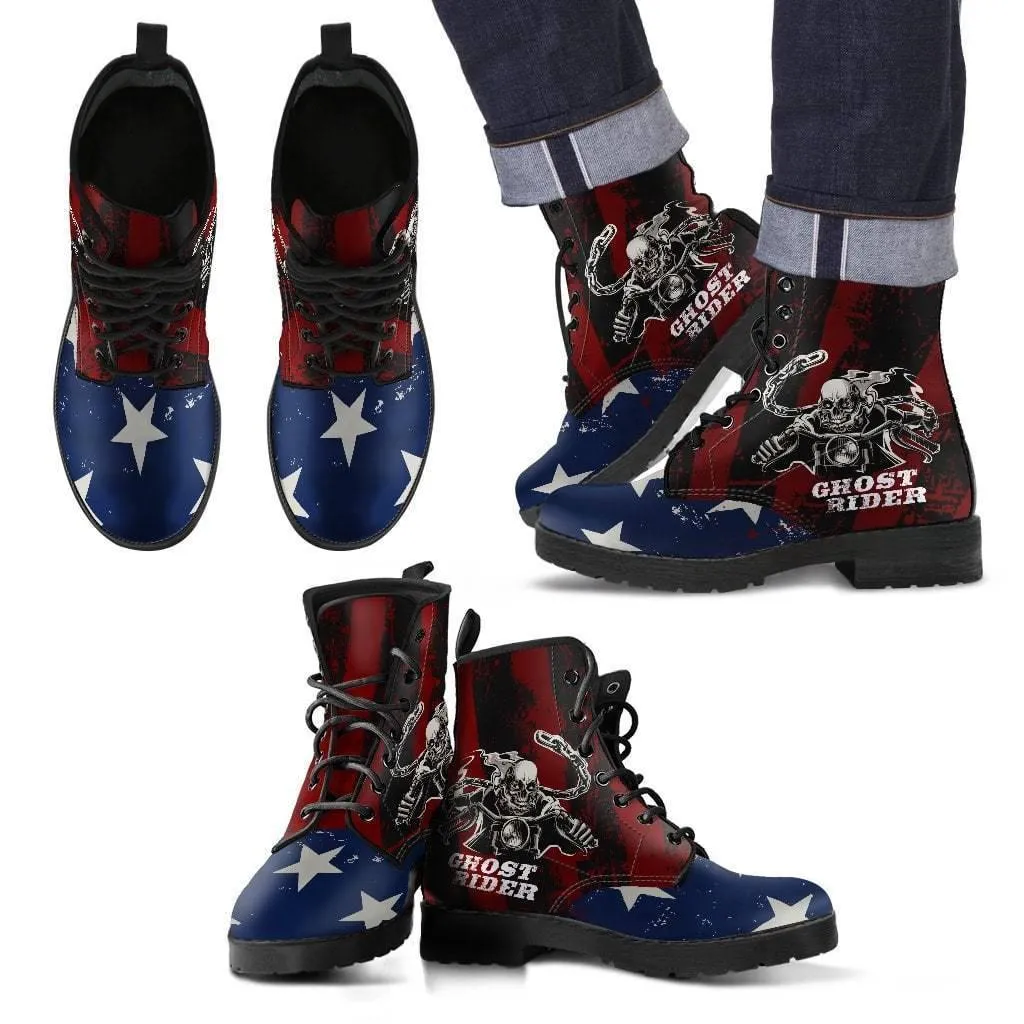 Cool Ghost Rider Boots