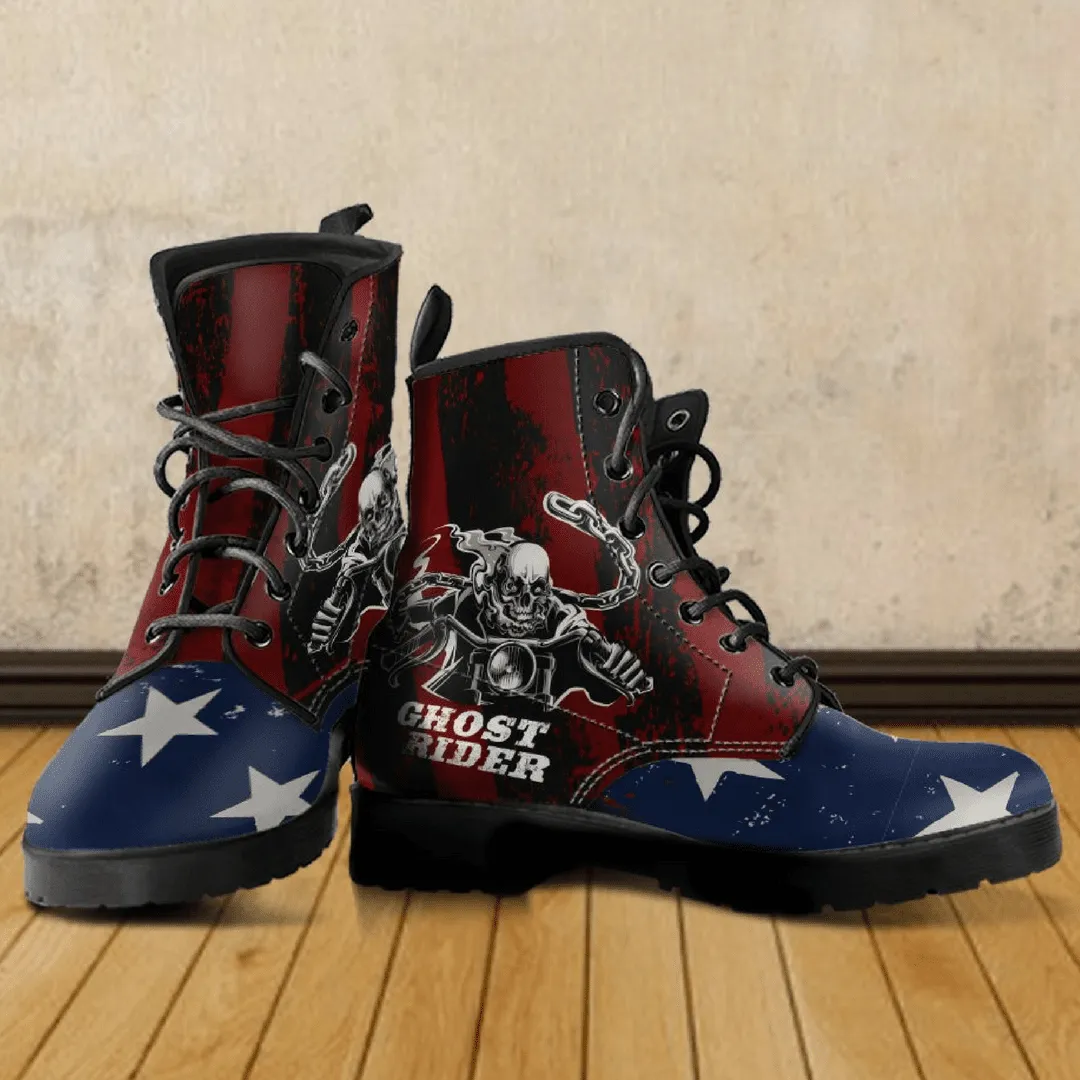 Cool Ghost Rider Boots