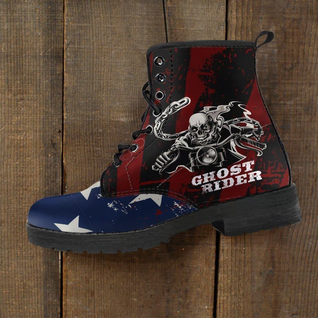 Cool Ghost Rider Boots