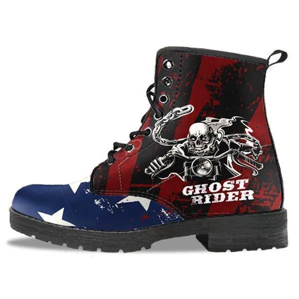 Cool Ghost Rider Boots