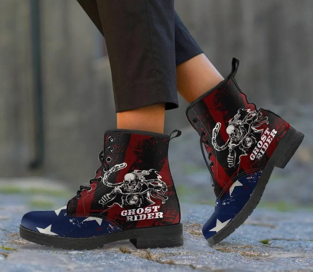 Cool Ghost Rider Boots