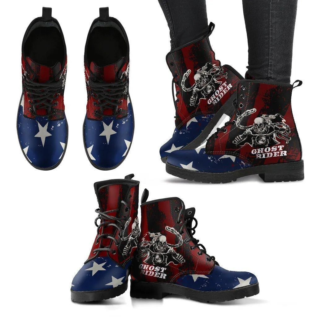 Cool Ghost Rider Boots