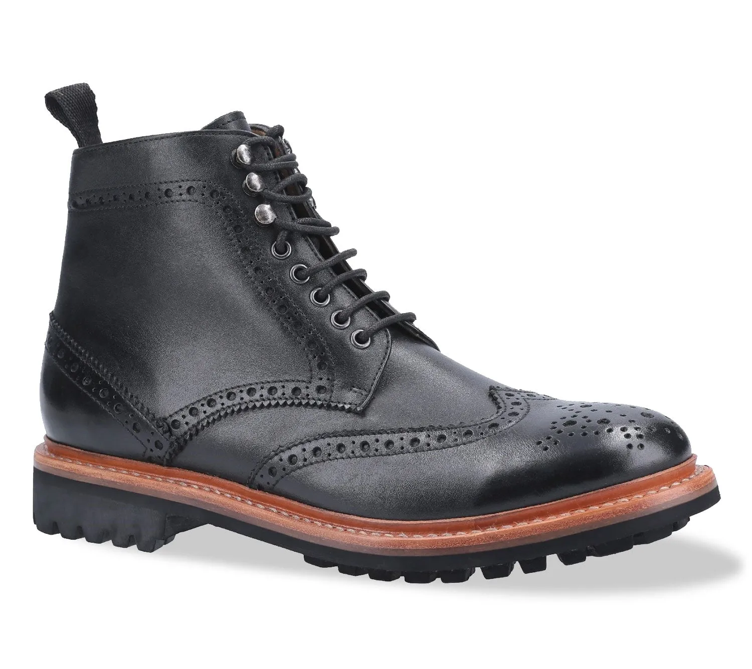 Cotswold Rissington Commando Brogue Boots