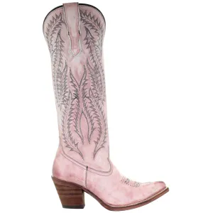 Embroidered Round Toe Cowboy Boots