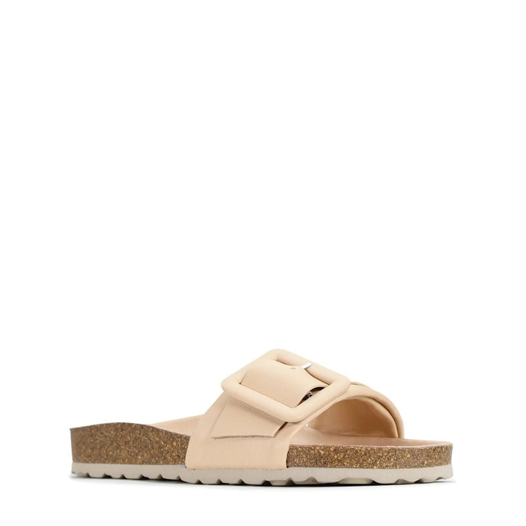 GINGER LEATHER BUCKLE SANDALS