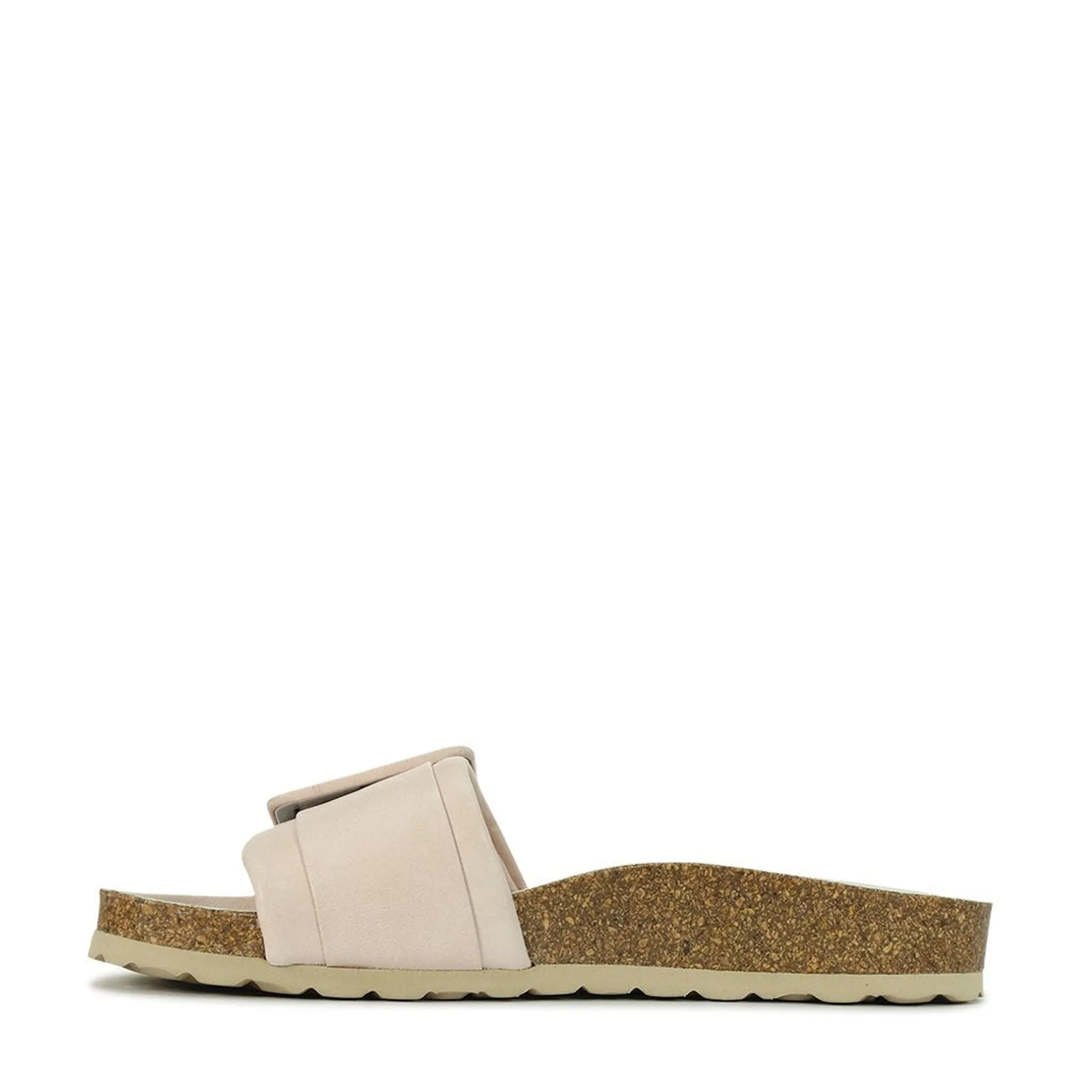 GINGER LEATHER BUCKLE SANDALS