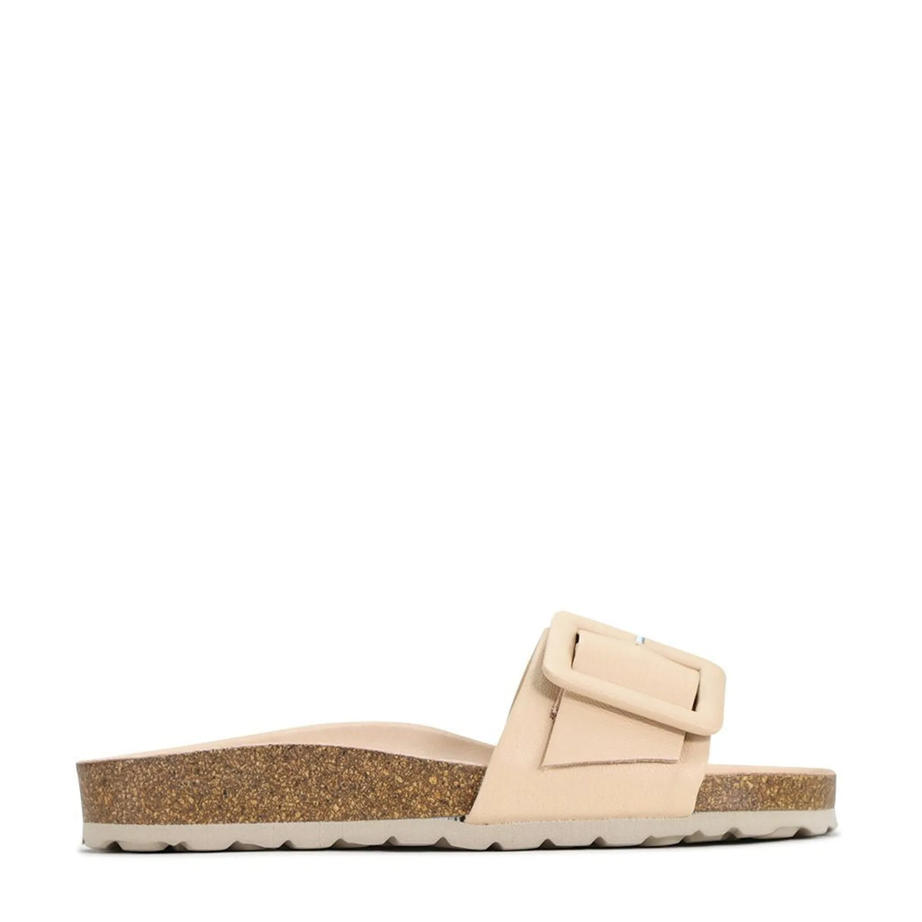 GINGER LEATHER BUCKLE SANDALS