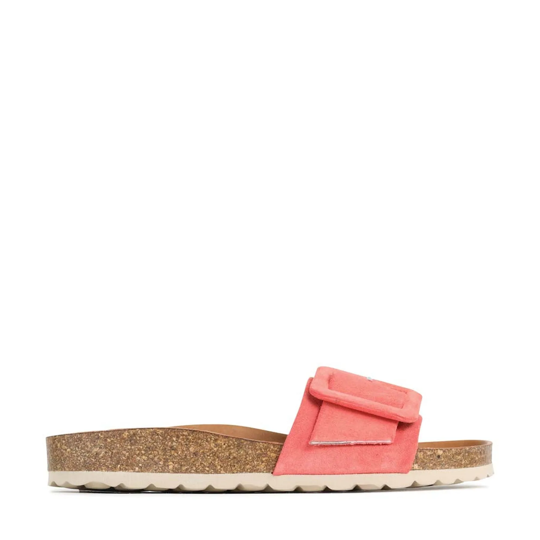 GINGER LEATHER BUCKLE SANDALS