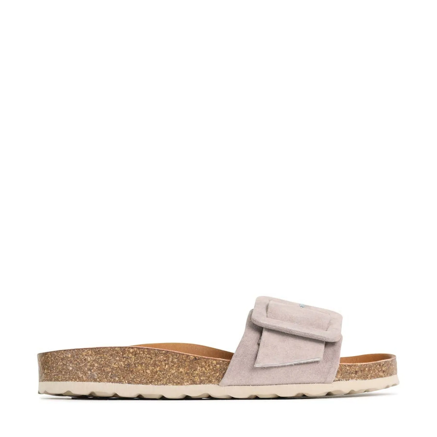 GINGER LEATHER BUCKLE SANDALS