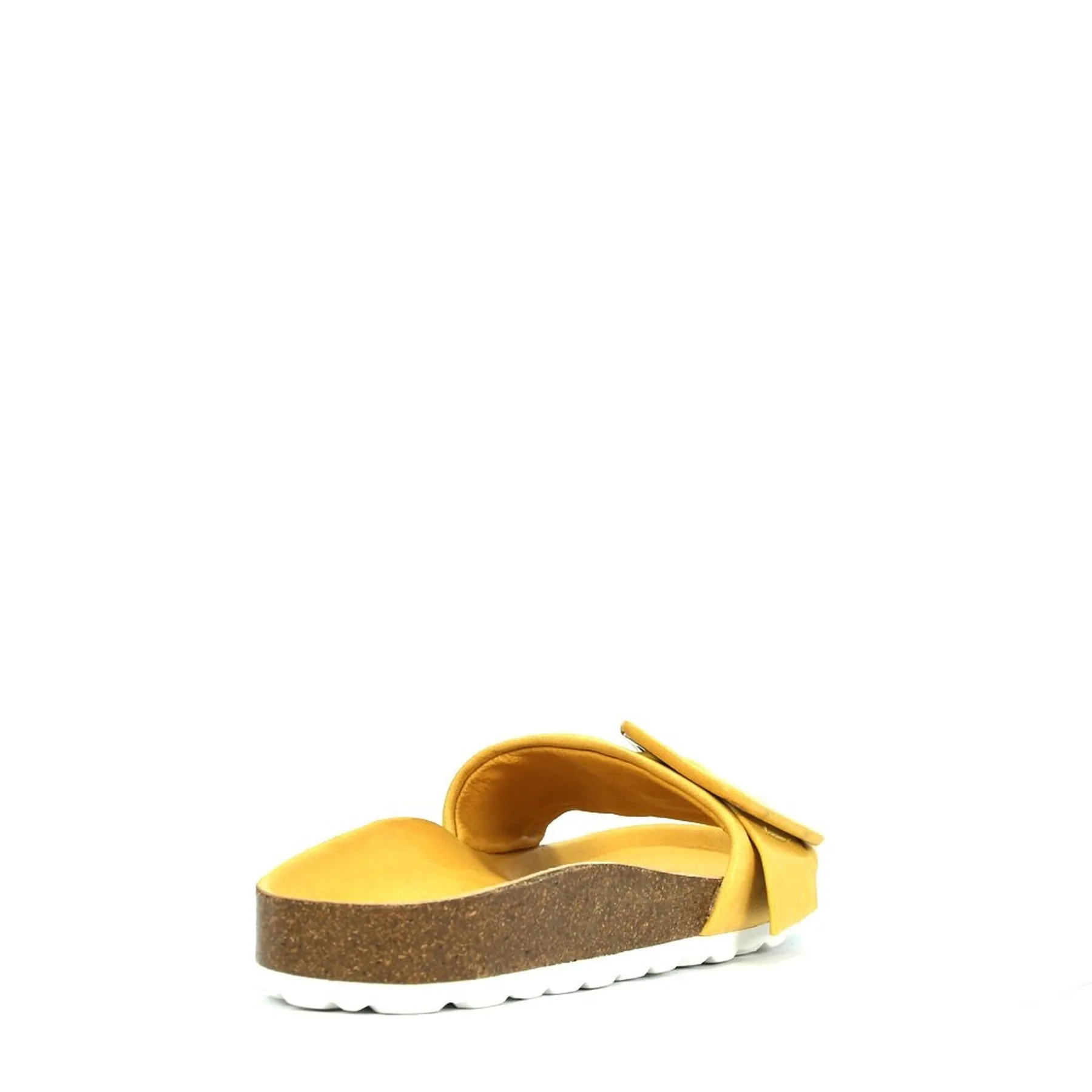 GINGER LEATHER BUCKLE SANDALS