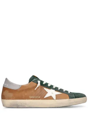 Golden Goose 20mm Super-Star Vintage Leather Sneakers