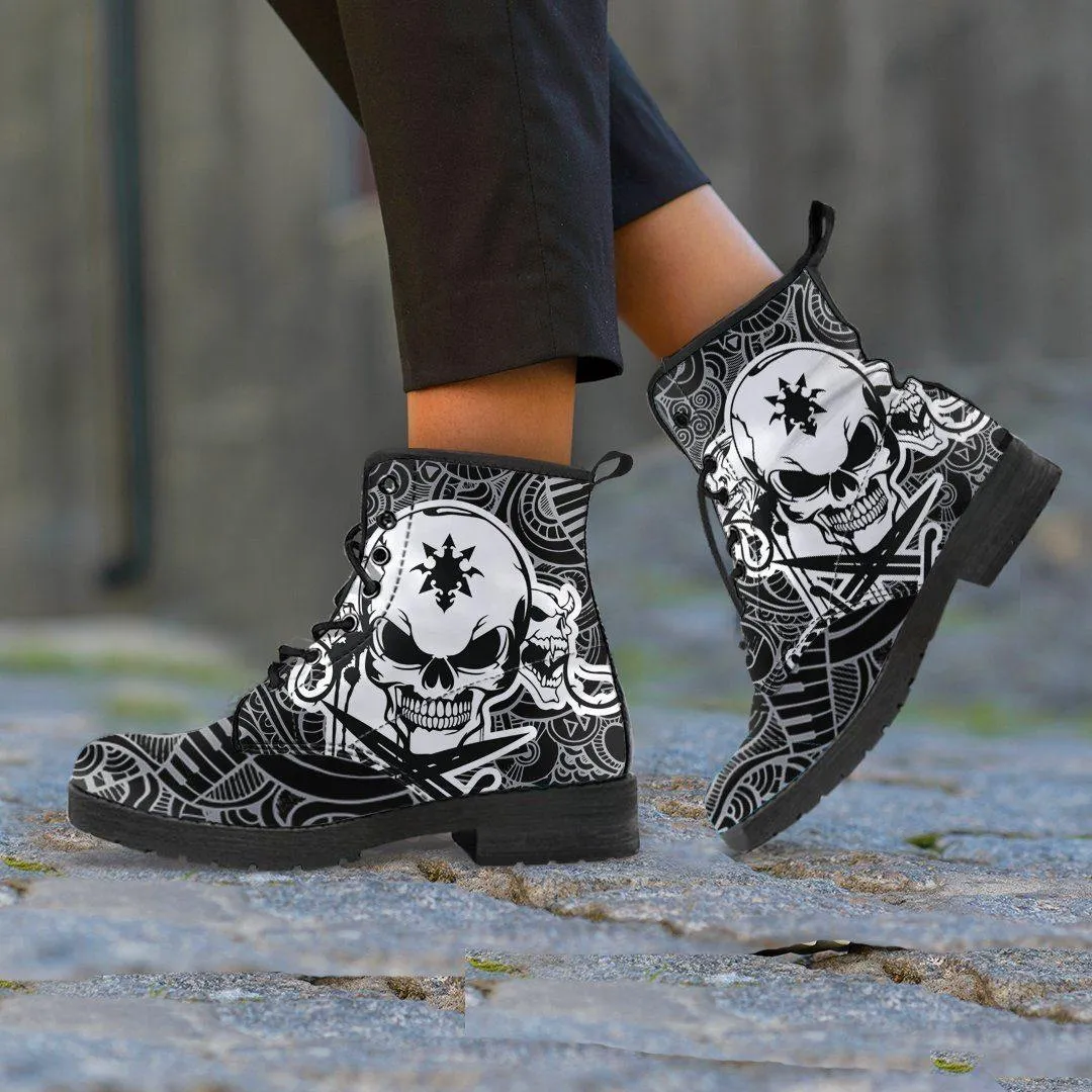 Gothic Leather Boots