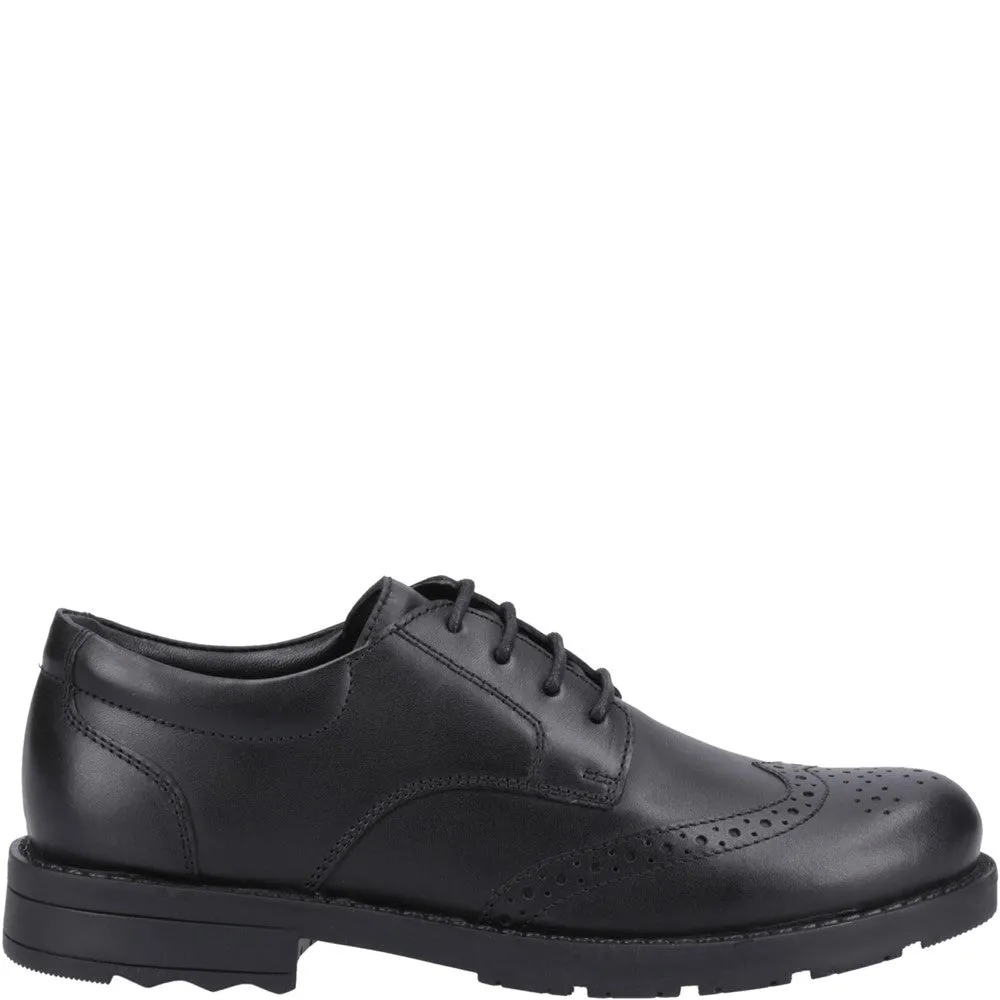 Hush Puppies Brian Junior School Shoes