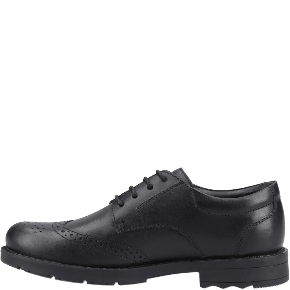 Hush Puppies Brian Junior School Shoes