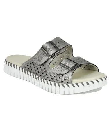 Ilse Jacobsen Tulip Sandals - Gun Metal