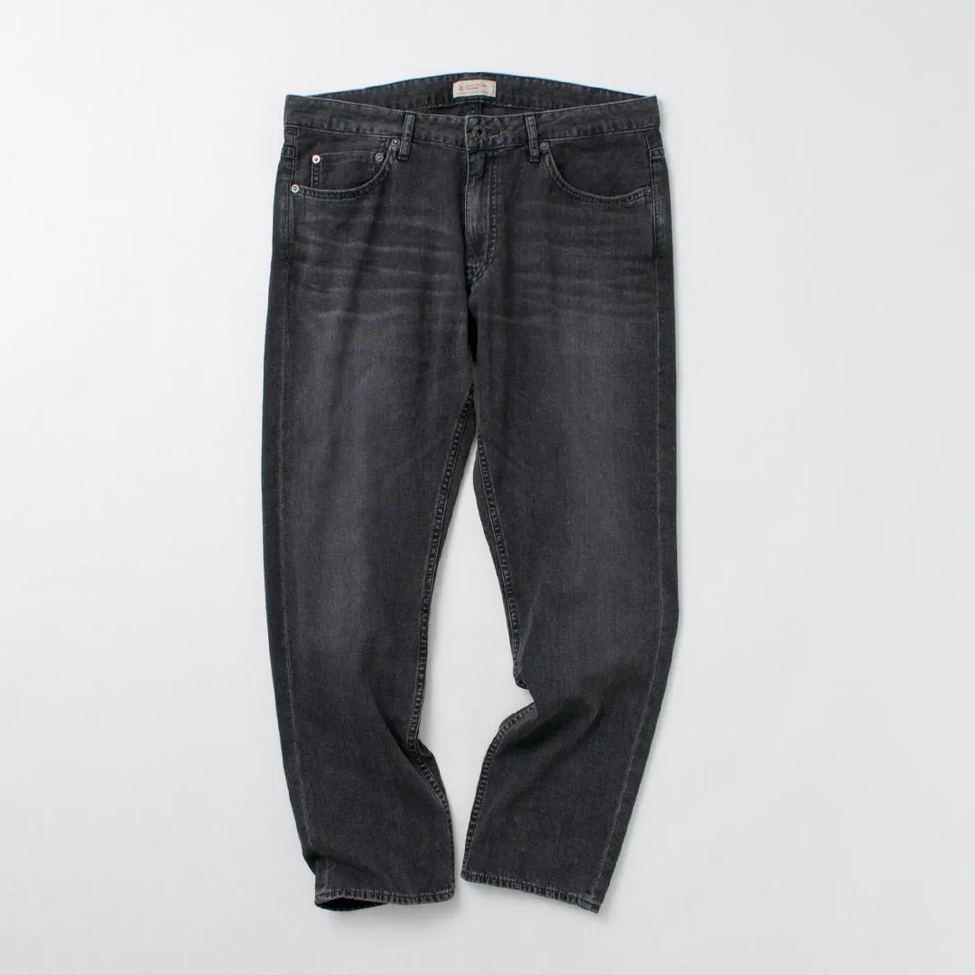 JAPAN BLUE JEANS / Prep 8oz Selvage Denim Used Black