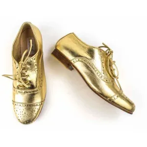 Jfahri Brogues - Metallic Gold