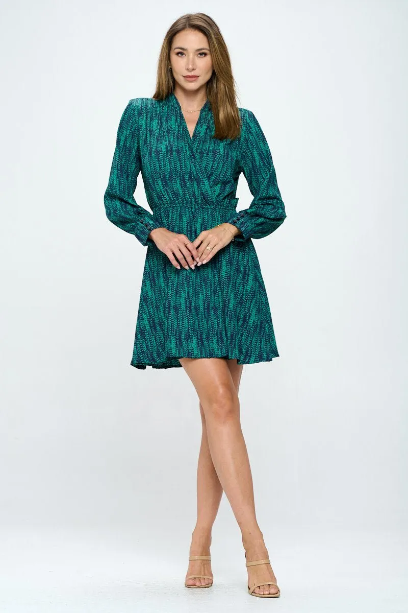 Kate Long Sleeve Shirt Dress Mini