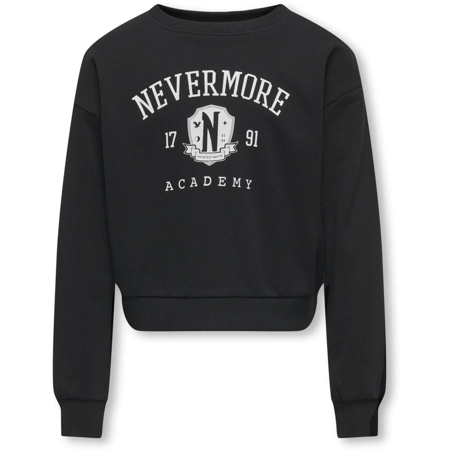 kids ONLY Black Nevermore Nevermore Life Licens O-Neck Sweatshirt