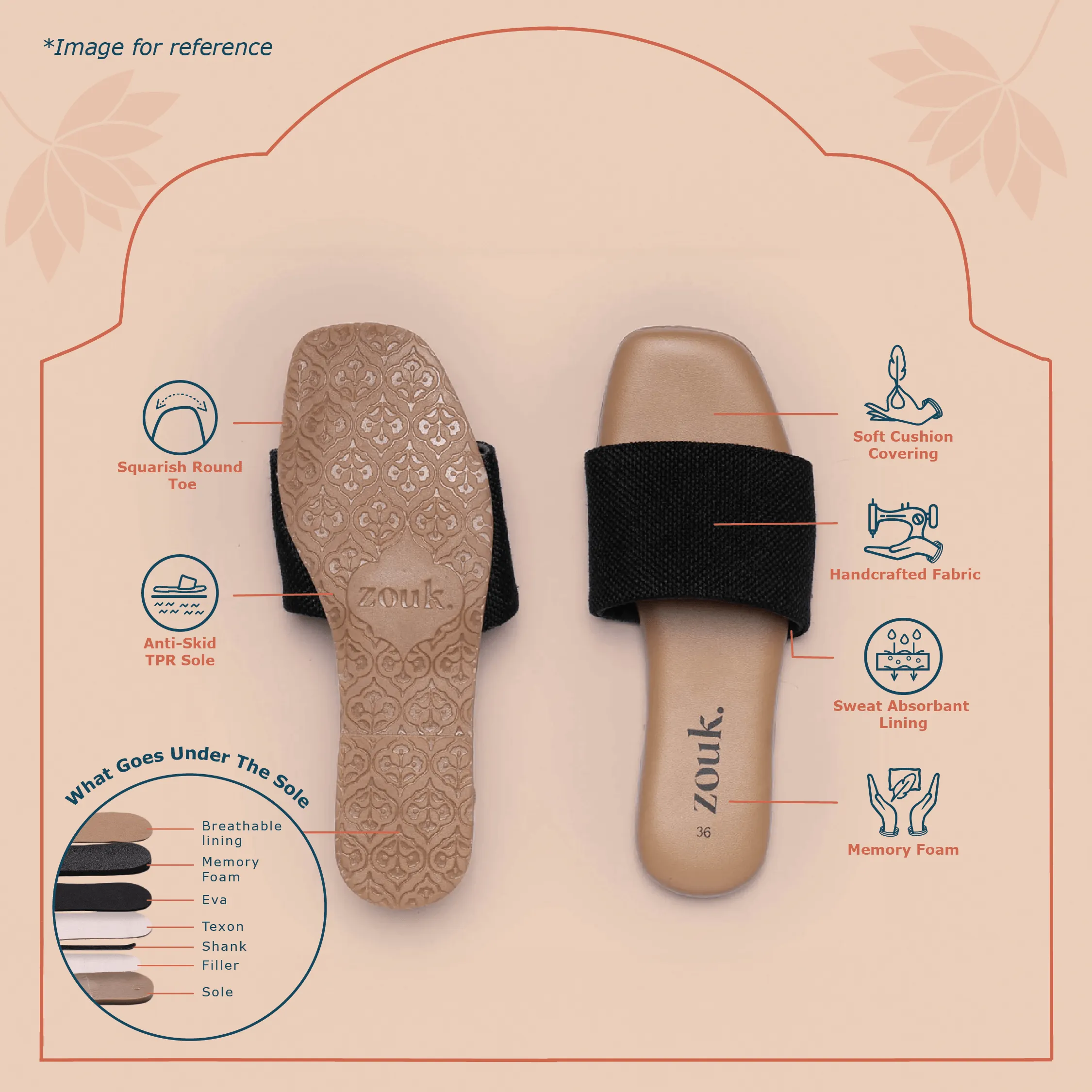 Kumarakom Waves Casual Flats