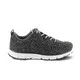 Men's Natural Wool Knit Casual Shoe - Dark Gray