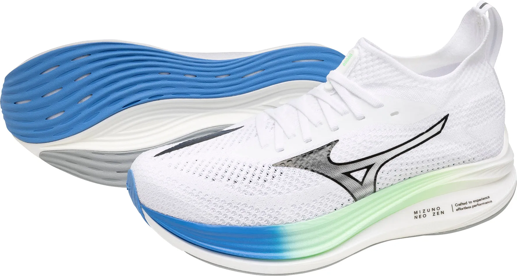 Mizuno Neo Zen Mens Running Shoes - White