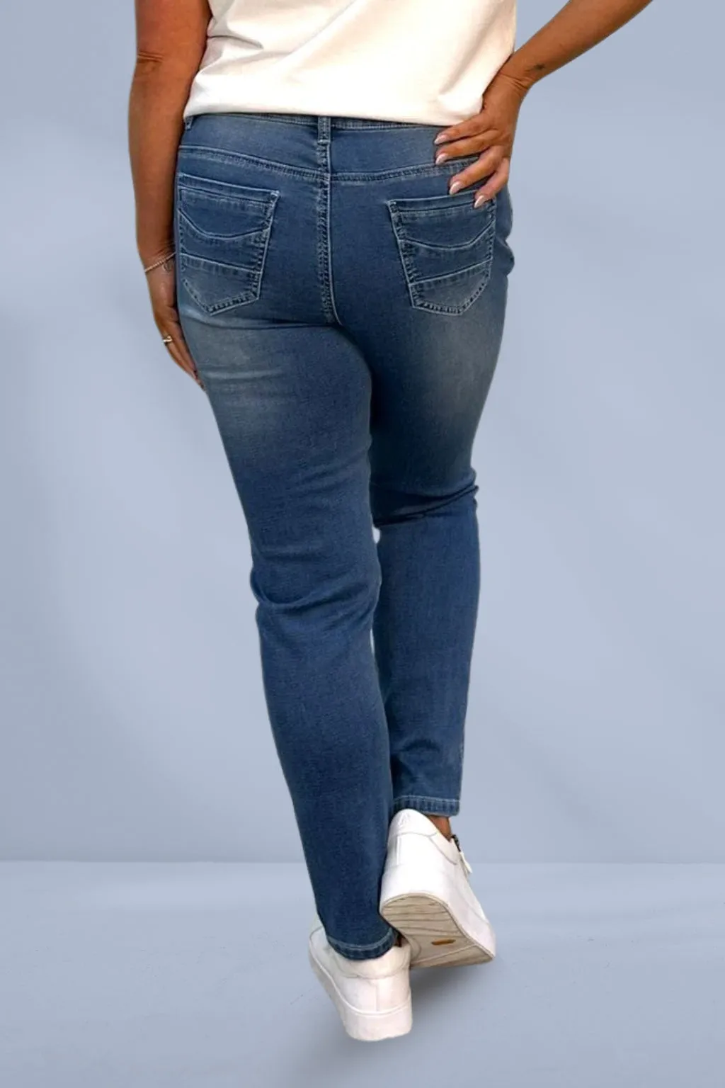 Monaco Jason Jeans Light Blue Wash