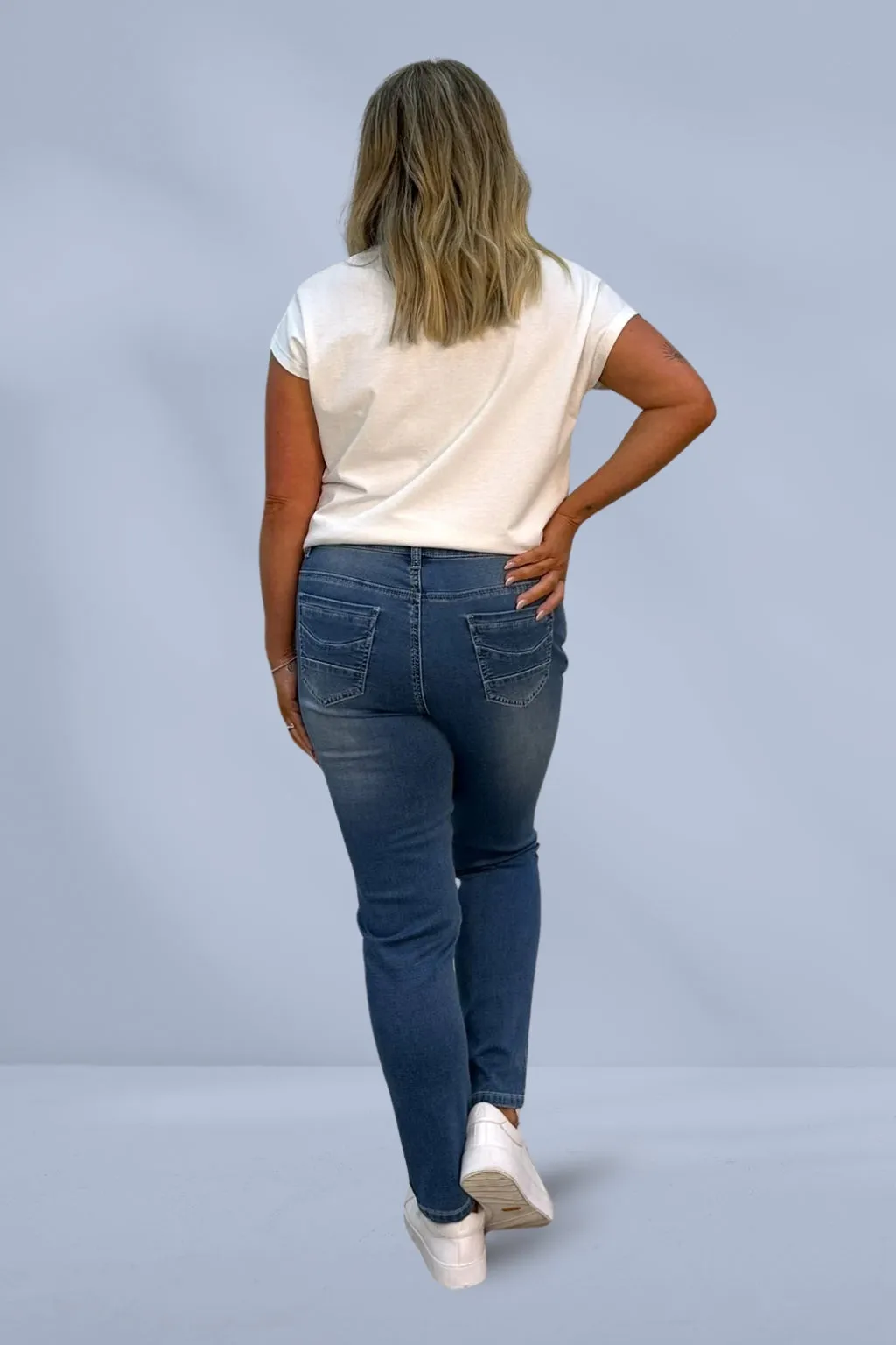 Monaco Jason Jeans Light Blue Wash