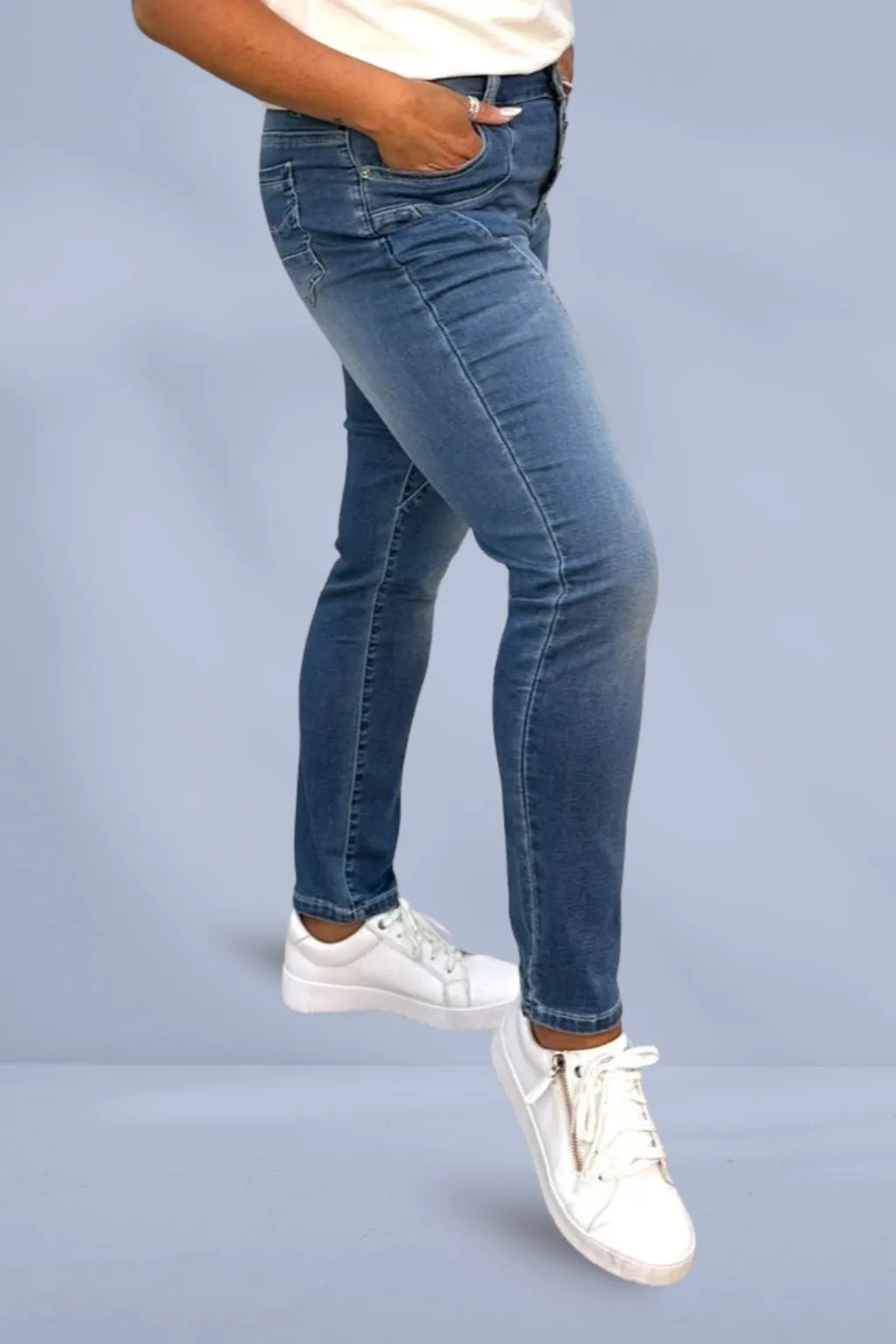 Monaco Jason Jeans Light Blue Wash